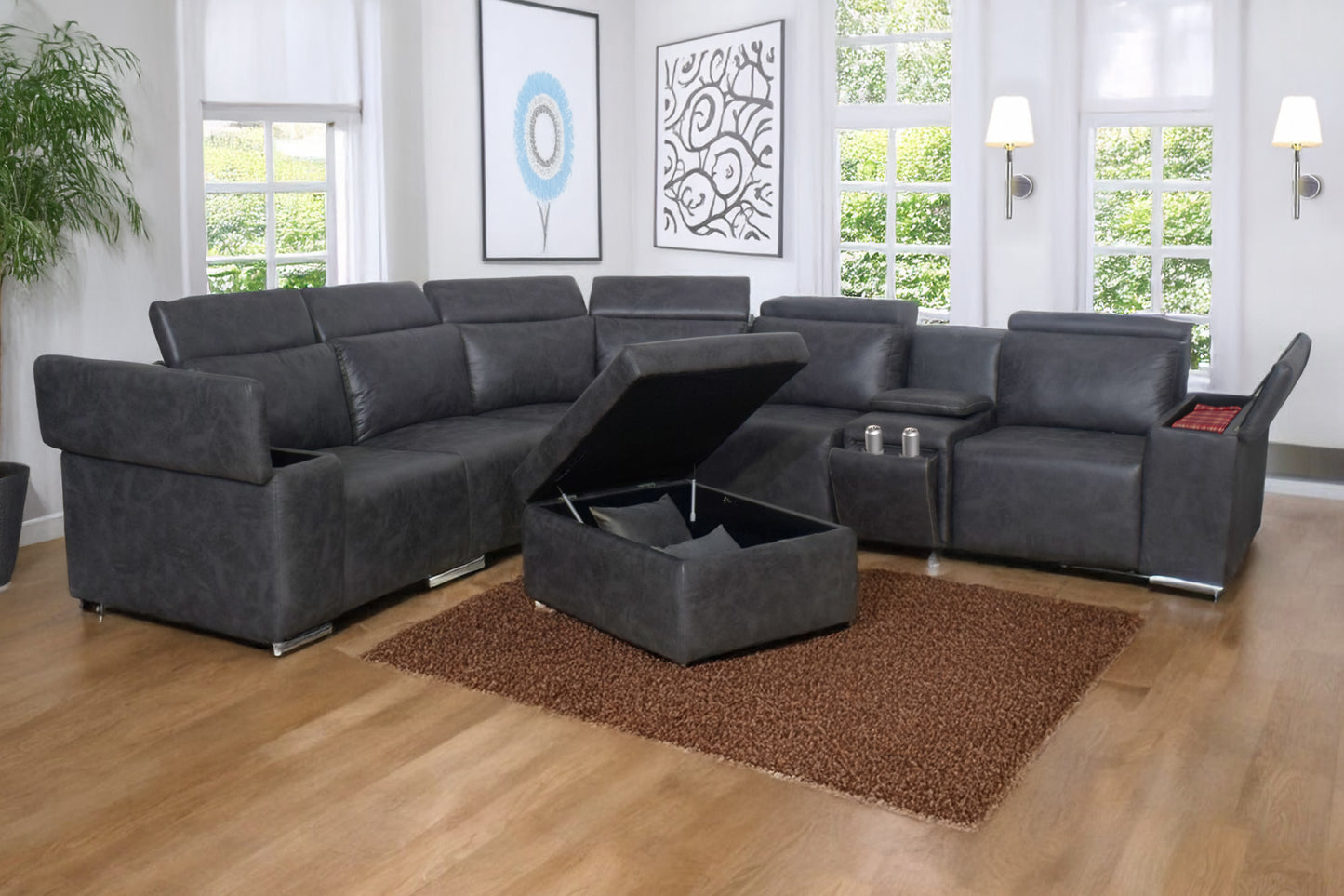 Venezia 6 Piece Corner Lounge Suite