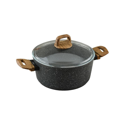 Leydi Natura Derin 24cm Deep Casserole Grey