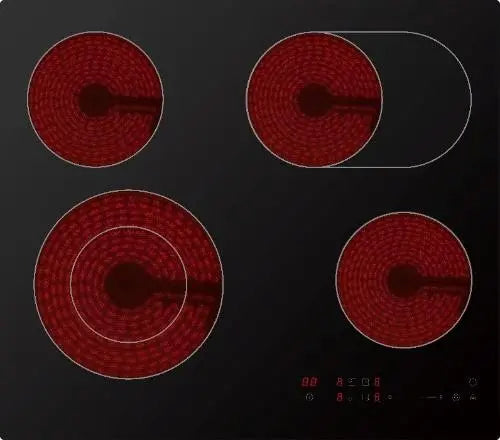 Midea 60cm Touch Control Ceramic Hob MC-6F6612R245