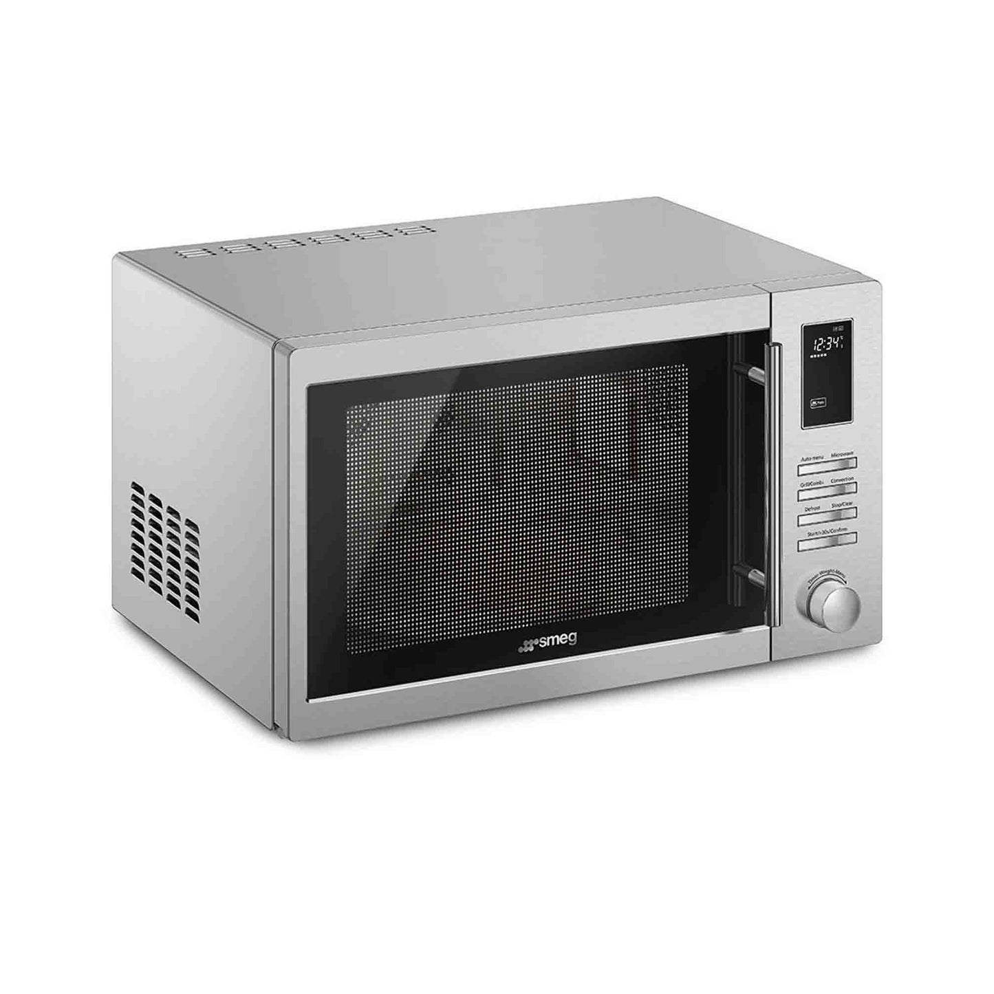 Smeg 25Lt Countertop Microwave Oven - Silver