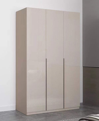 MW3G 3 Door High Gloss Wardrobe Cappuccino