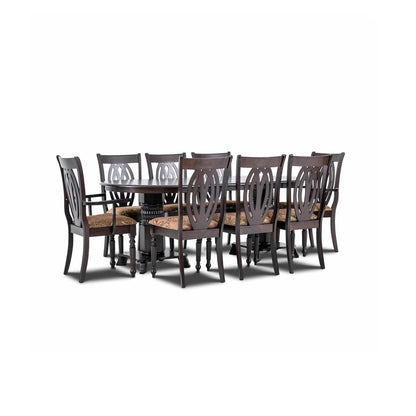 MW40 Dining Set 1+8 – Cappuccino