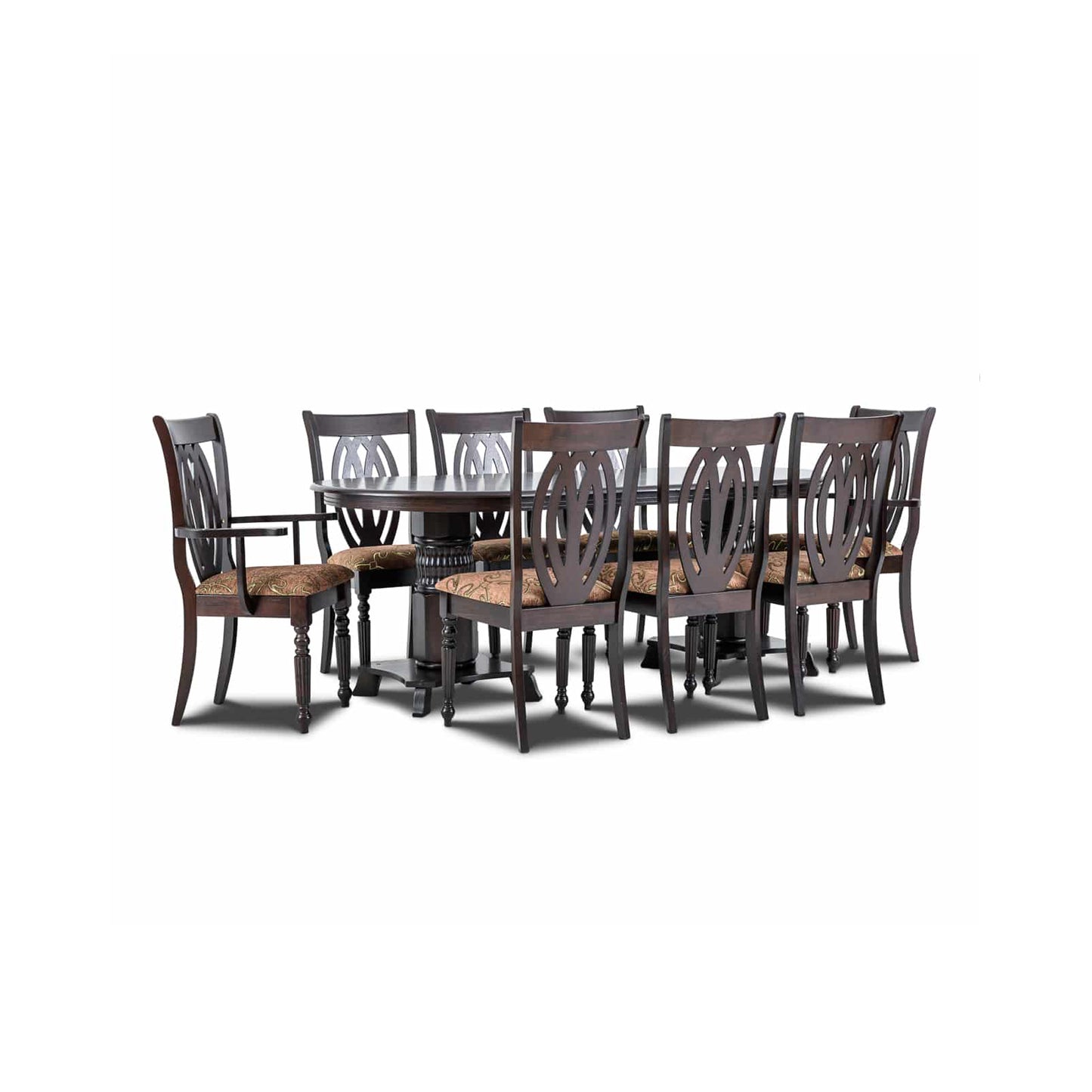 MW40 Dining Set 1+8 – Cappuccino