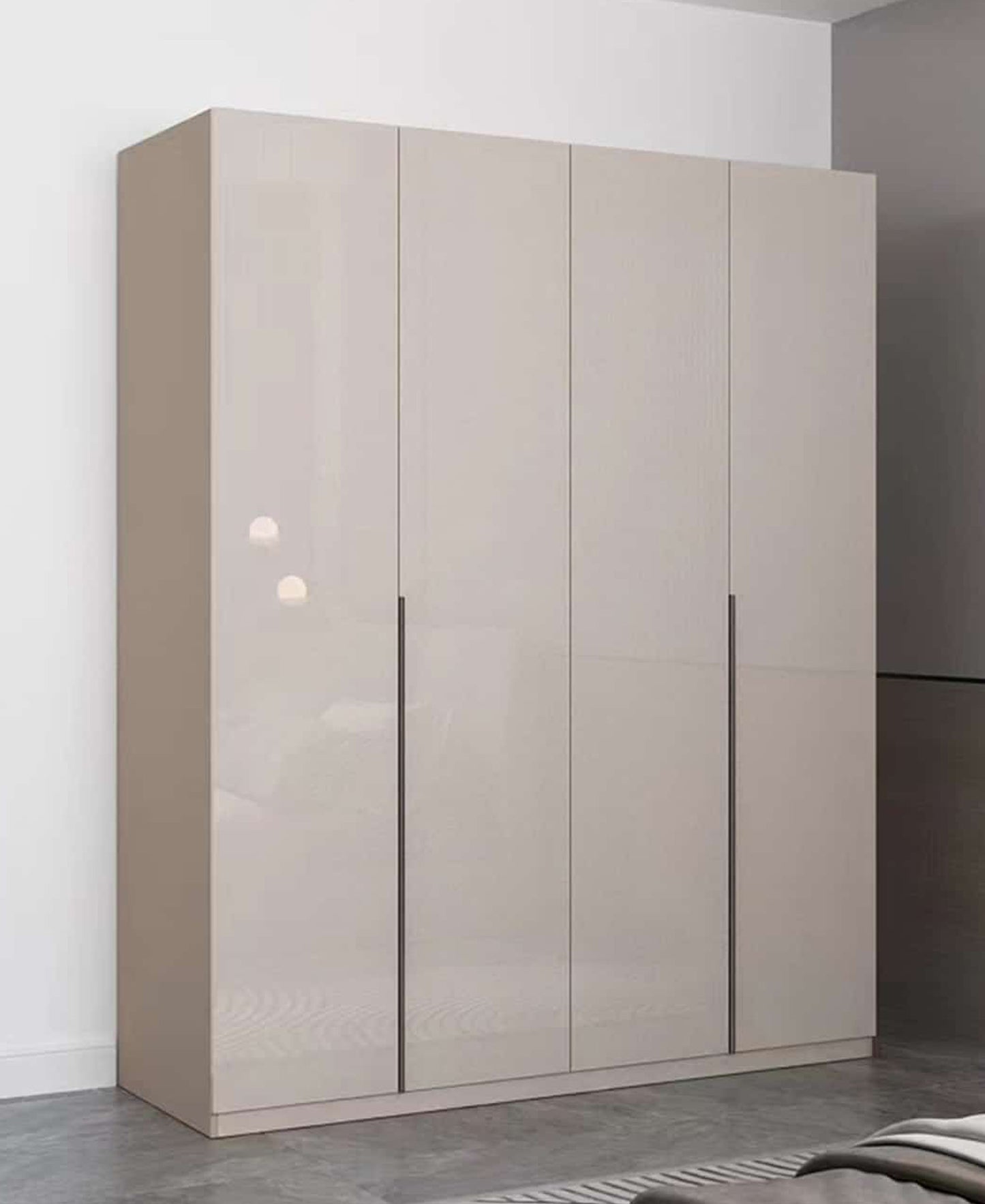 MW4G 4 Door High Gloss Wardrobe