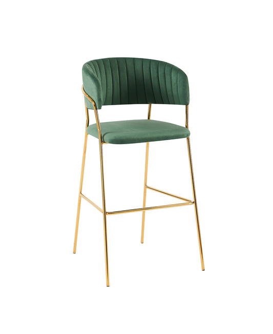 MWBCG03B - Gold Frame Bar Chair – Available In 4 Colours