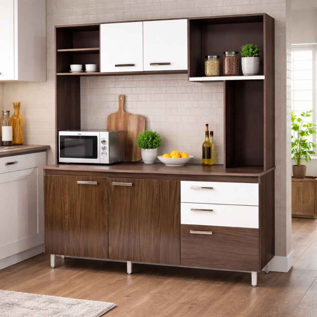 Brazil Kitchen Combination – Arezo and White MWBR575