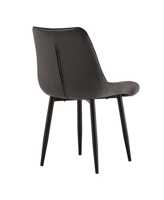 MWCH107 Grey Velvet Dining Chair