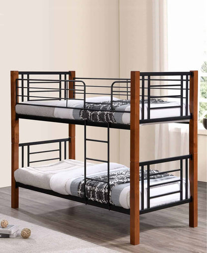 MWDB02 Wooden & Steel Bunk Bed