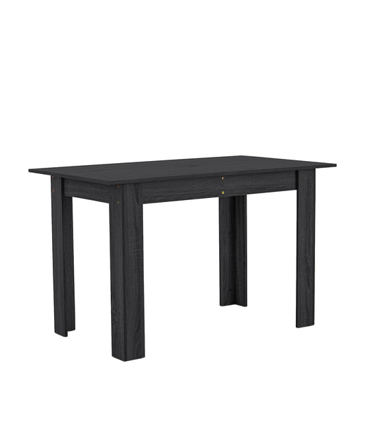 MWDT12A Dining Table Wood 1200mm – Black