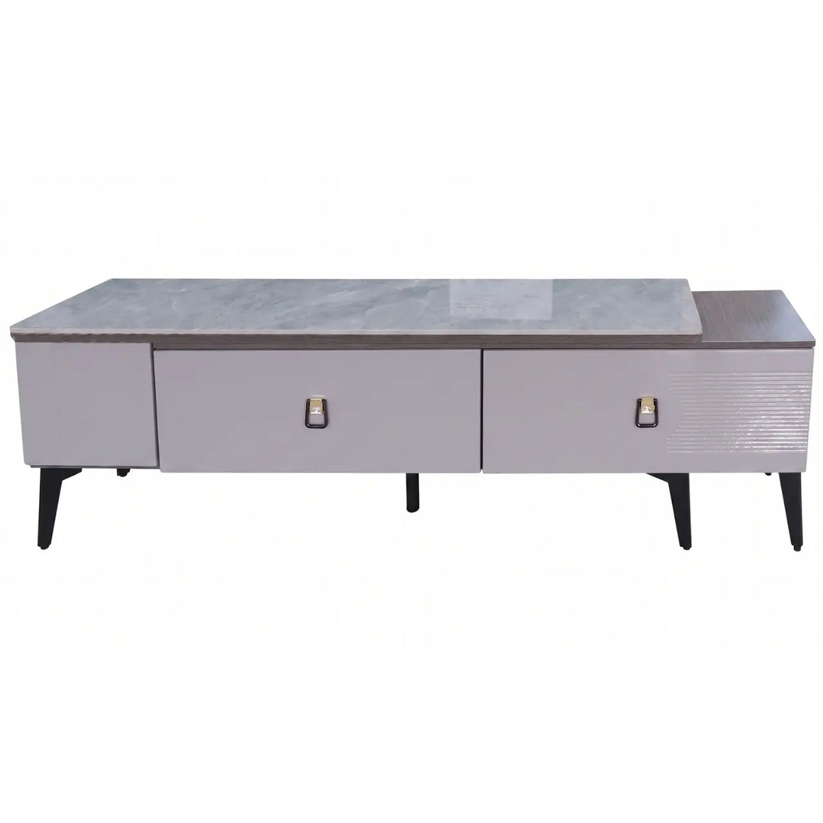 Multiwood MWTV137M Plasma Stand + MWCT137M Coffee Table Combo - Grey
