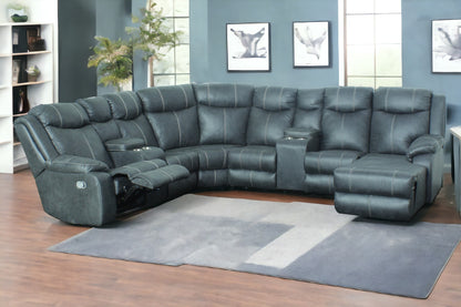 Metro Corner Sofa 4 Piece Grey