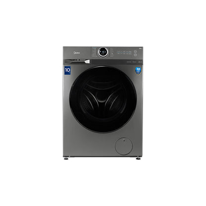 Midea 10kg Front Loader Washing Machine Titanium