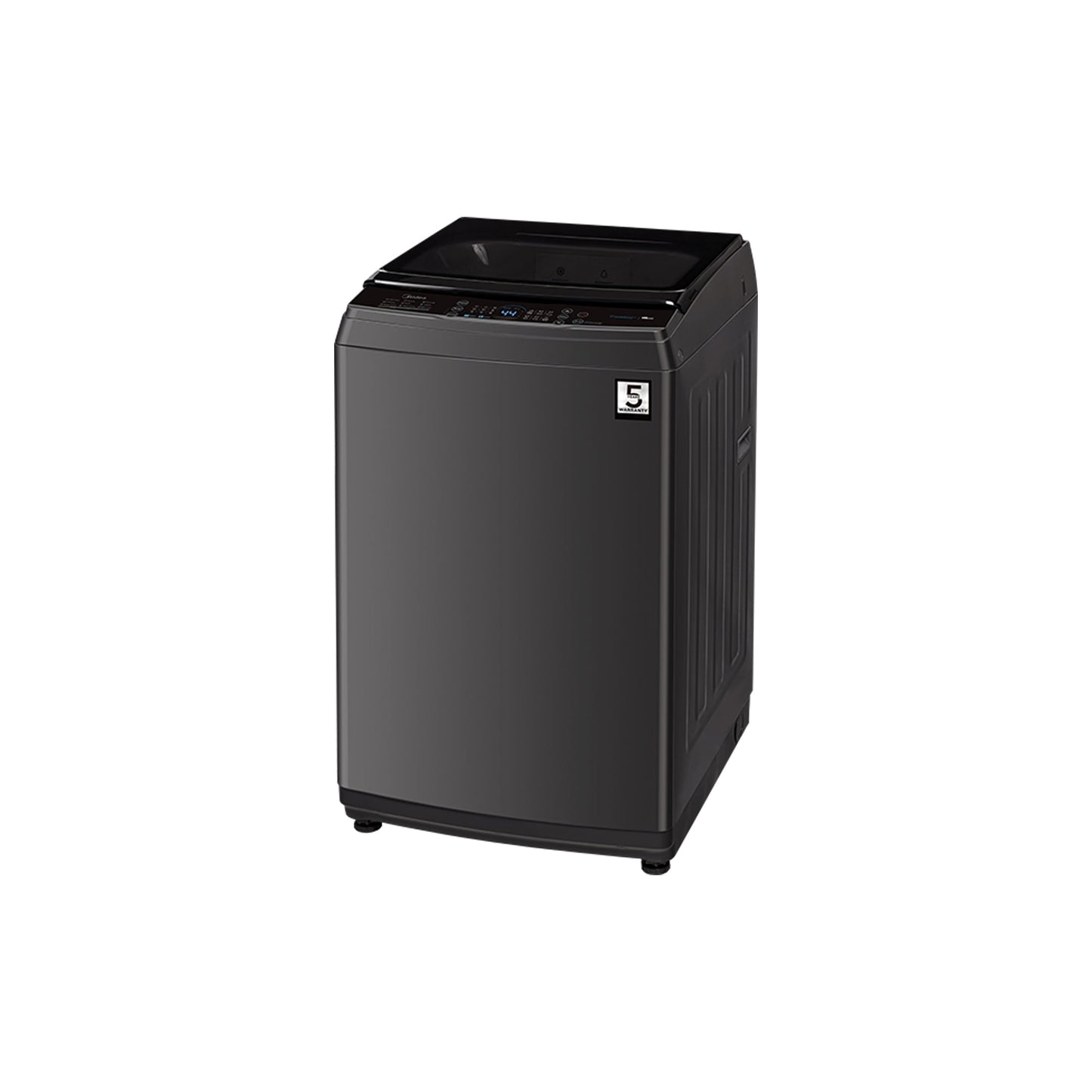 Midea 11kg Top Loader Washing Machine Dark Grey