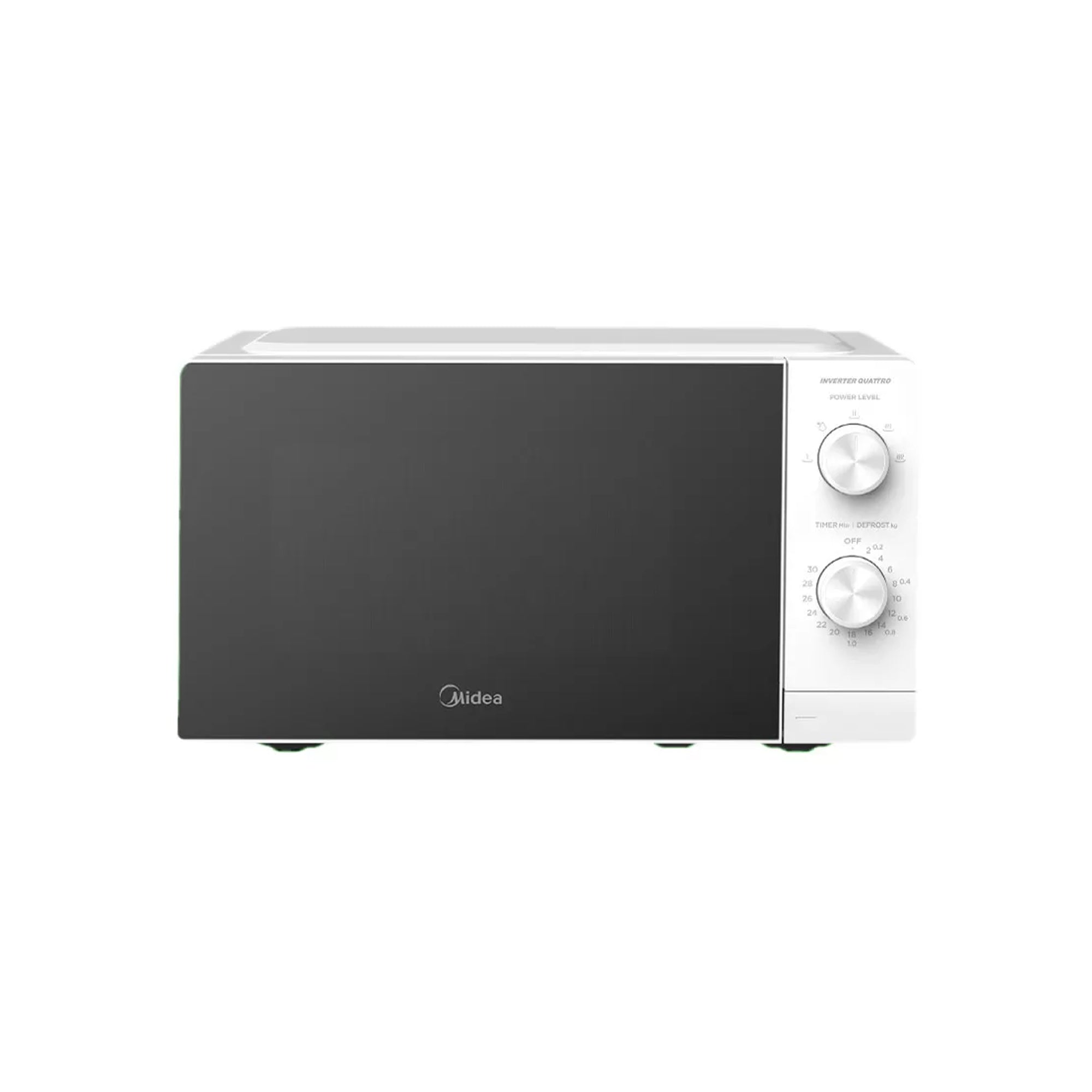 Midea Manual Smartwave Microwave White MM20 – Bawas Furnishers