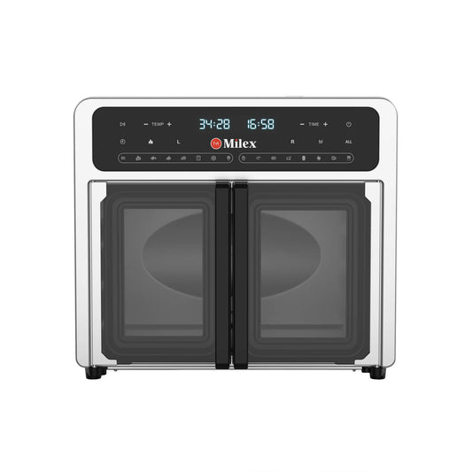 Milex 24Lt Deluxe Rotisserie Airfryer Black & Silver