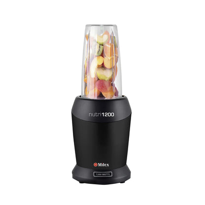 Milex Nutri 1200 8-in-1 Nutritional Blender Black