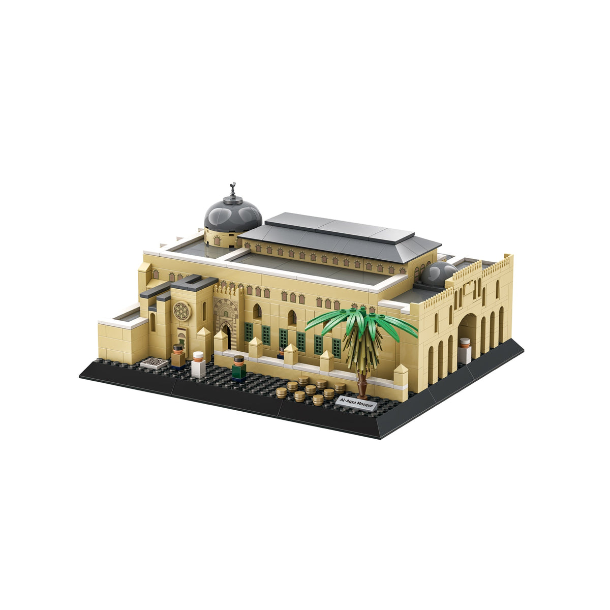 Wange Al-Aqsa Mosque 768 Piece Building Block Set