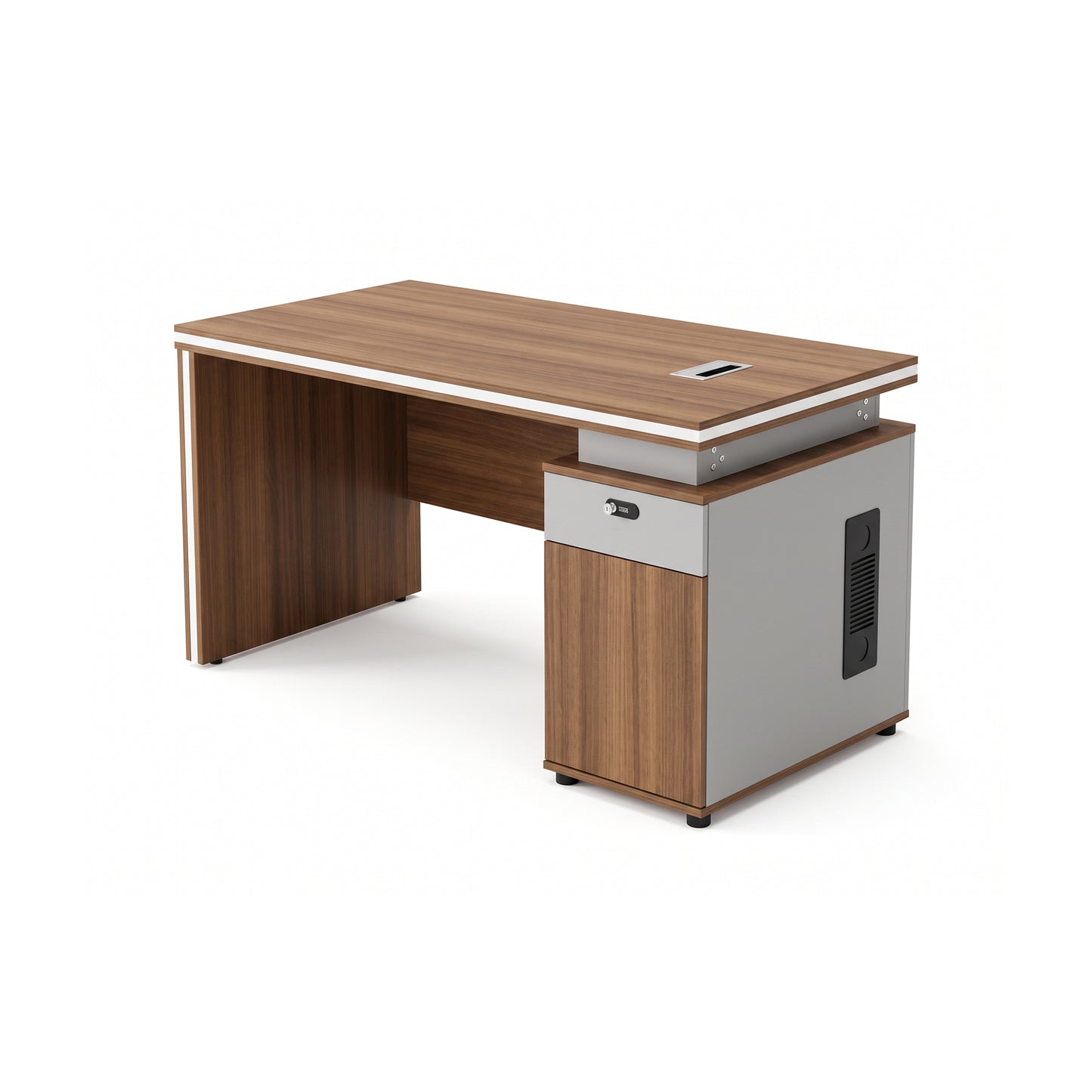 BF Platinum Living Oupa Office Table BAW208