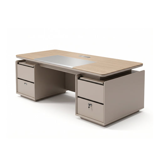 BF Platinum Living 2.4M Vortex Office Table