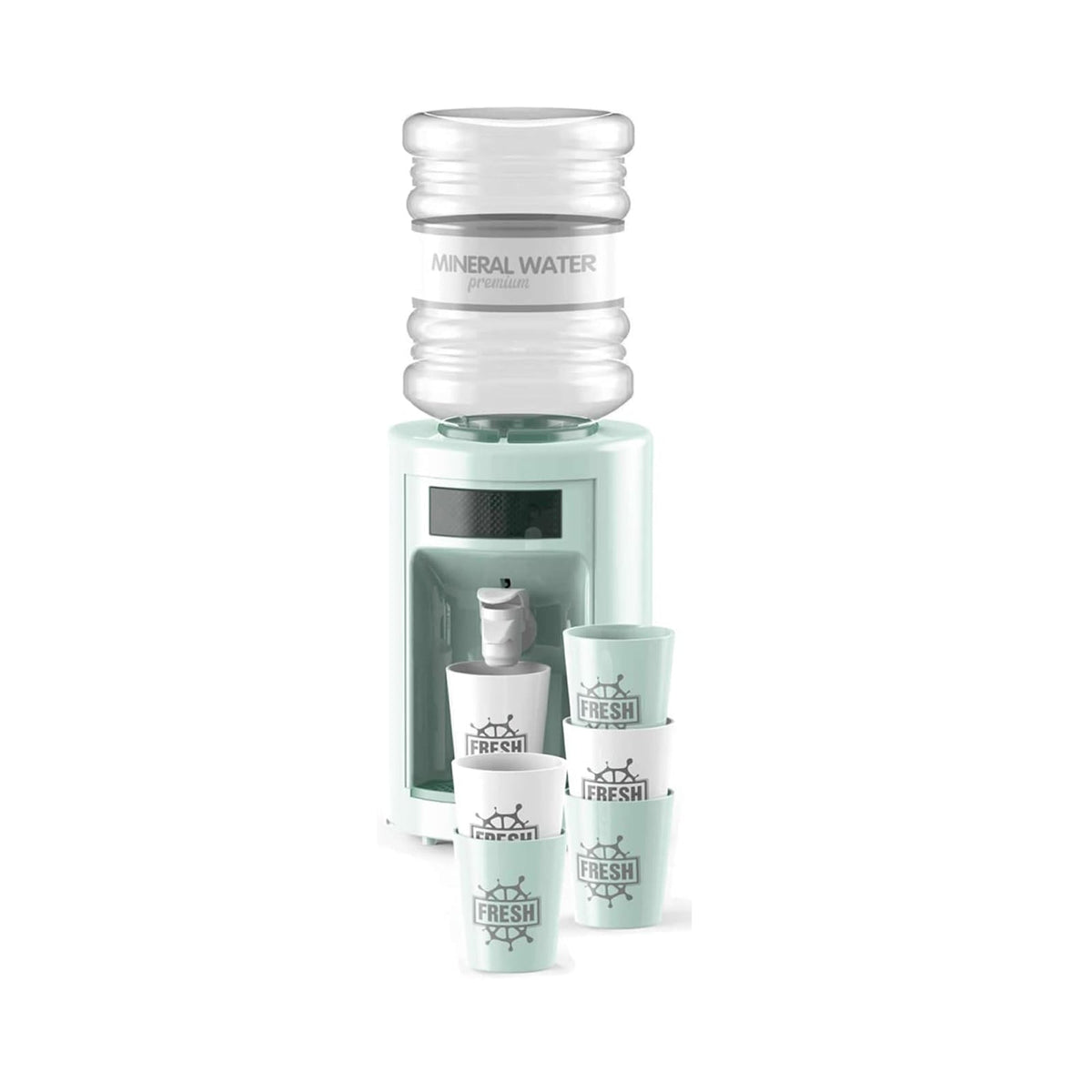 Kids Mini Beverage Dispenser Green