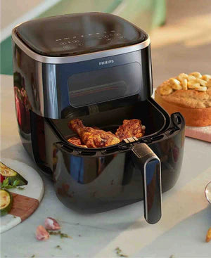 Philips 3000 Series Digital Window XL Airfryer - Black