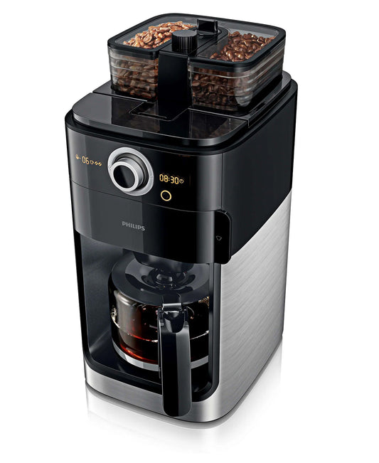 Philips Grind & Brew Coffee Machine - Black