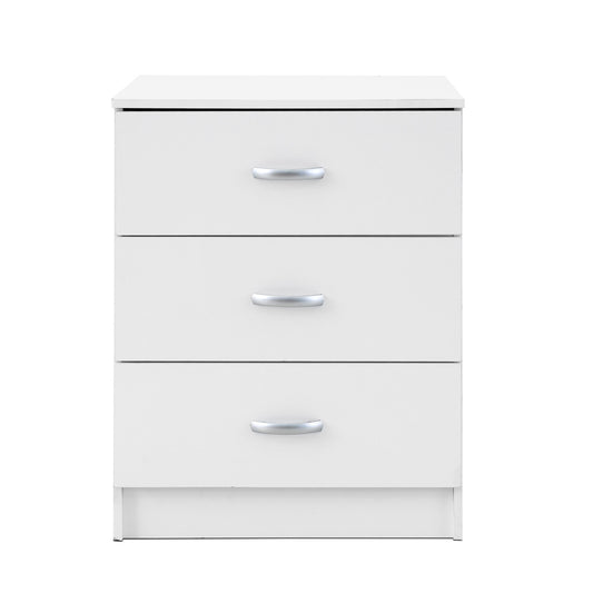 MW233 3 Drawer Nightstand – Available in 3 Colours