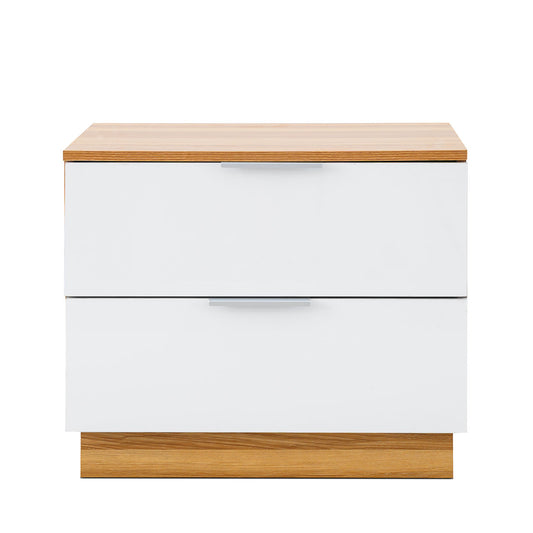 Modern Oak Nightstand MW240 – Two Colour Options