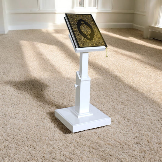 Adjustable Book Stand White