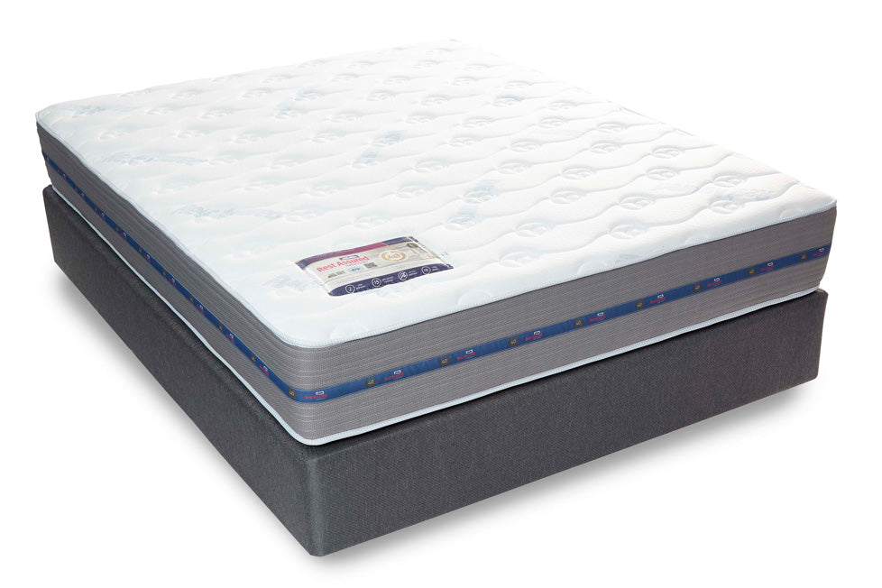 Rest Assured RUBY 40th NT Single Mattress & MJ Base