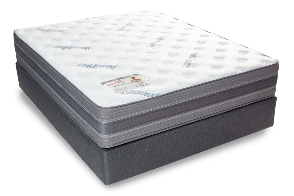 Rest Assured St. Andrews Single Mattress & MJ Base