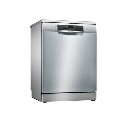 Bosch 60cm Silver-Inox Series 6 Freestanding Dishwasher - SMS6HM104Z
