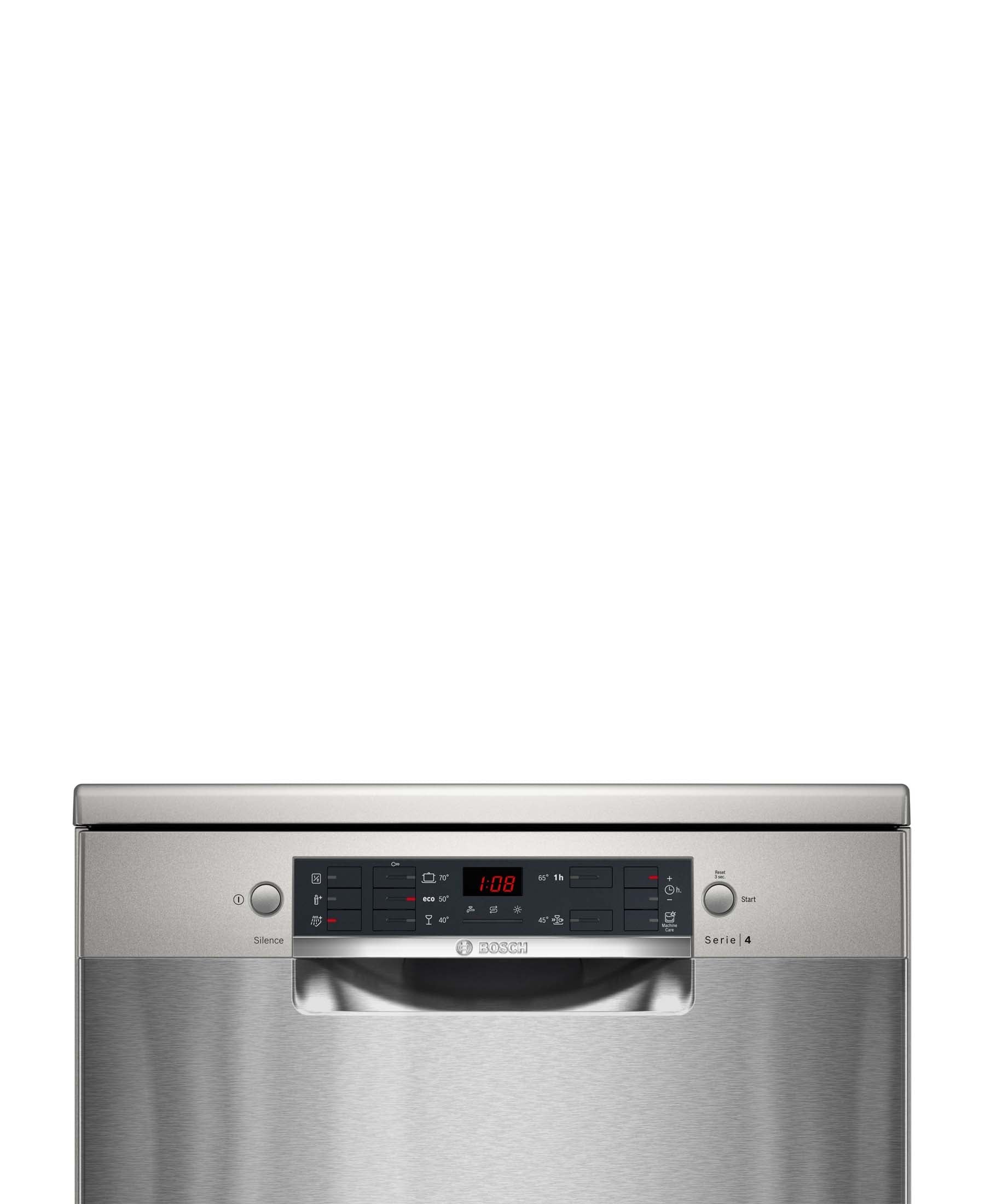 Bosch Series Freestanding Dishwasher 60 cm Silver-inox