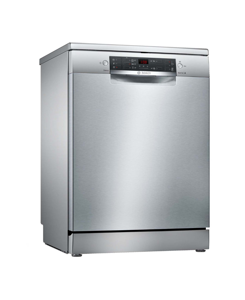 Bosch Series 4 Freestanding Dishwasher 60 cm Silver-inox - SMS45NI00Z