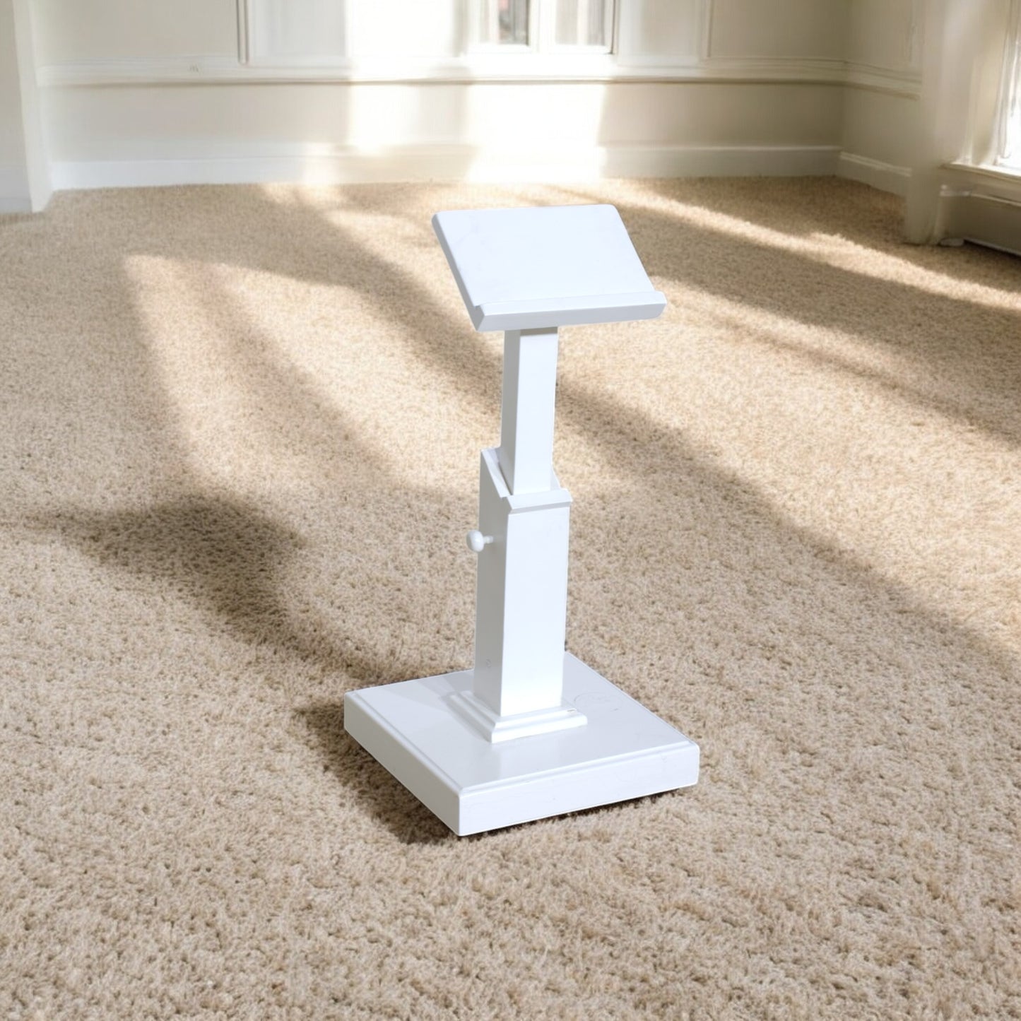 Adjustable Book Stand White