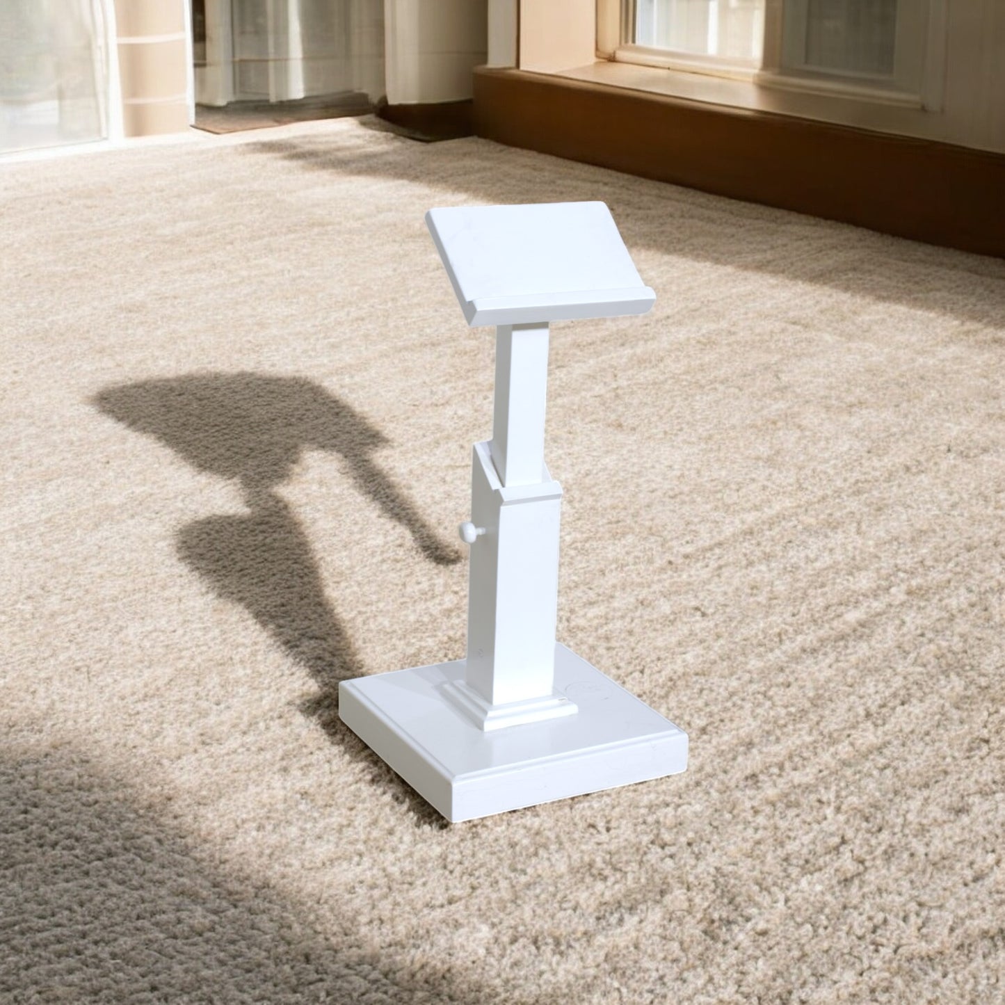 Adjustable Book Stand White