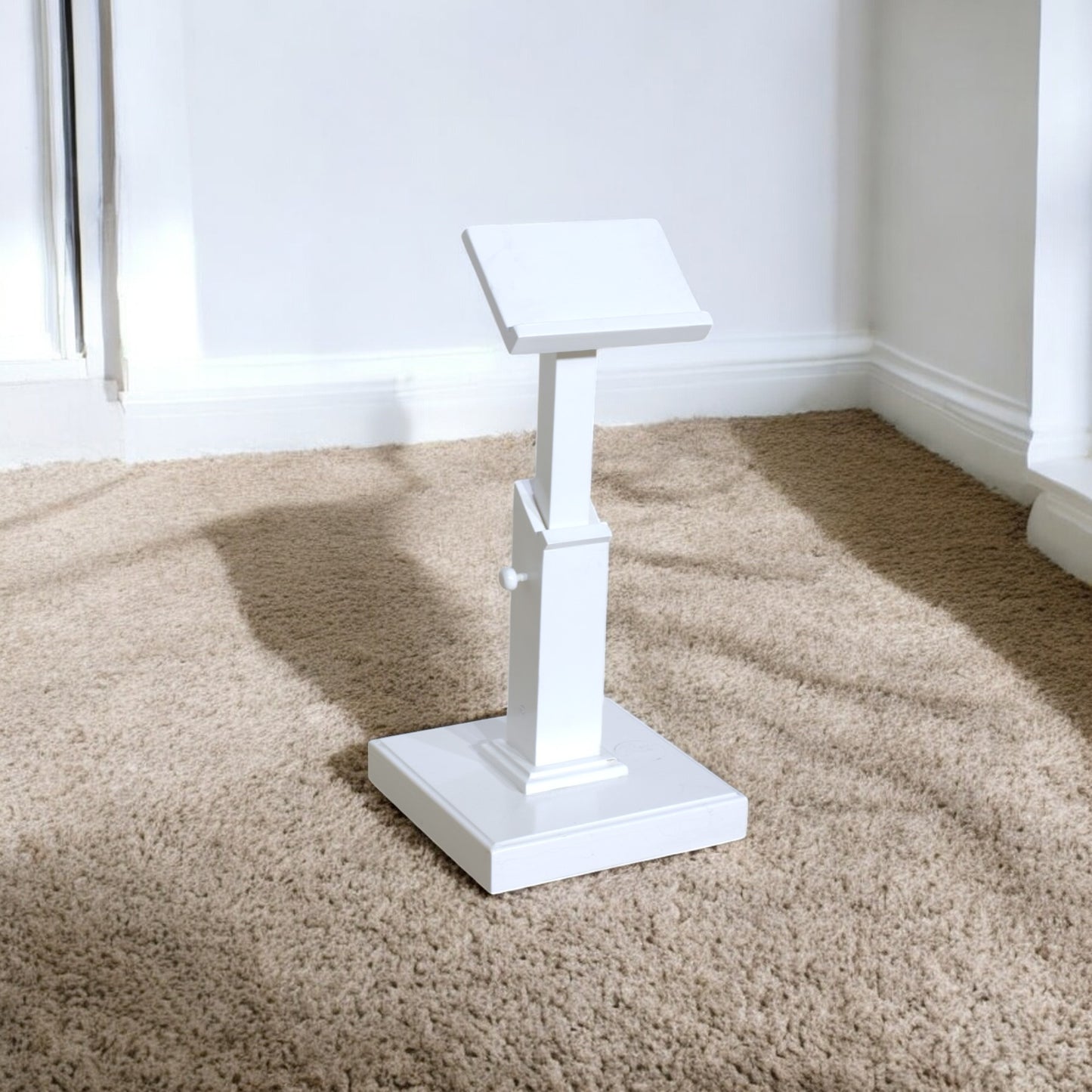 Adjustable Book Stand White