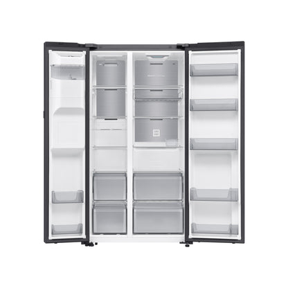 Samsung 594L AI Bespoke Side By Side Fridge with Water Dispenser RS90D