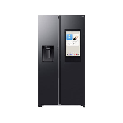Samsung 594L AI Family Hub Side By Side Fridge with Water Dispenser RS90