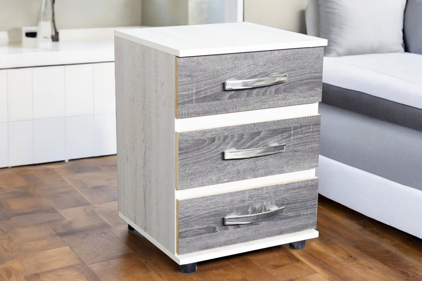 Sicily 3 Drawer Pedestal