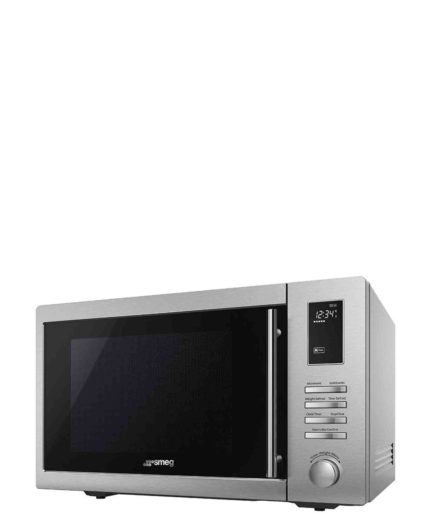 Smeg 25Lt Countertop Microwave Oven - Silver