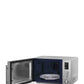 Smeg 25Lt Countertop Microwave Oven - Silver