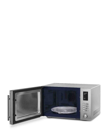 Smeg 25Lt Countertop Microwave Oven - Silver