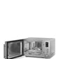 Smeg 34Lt Countertop Combination Microwave Oven - Silver