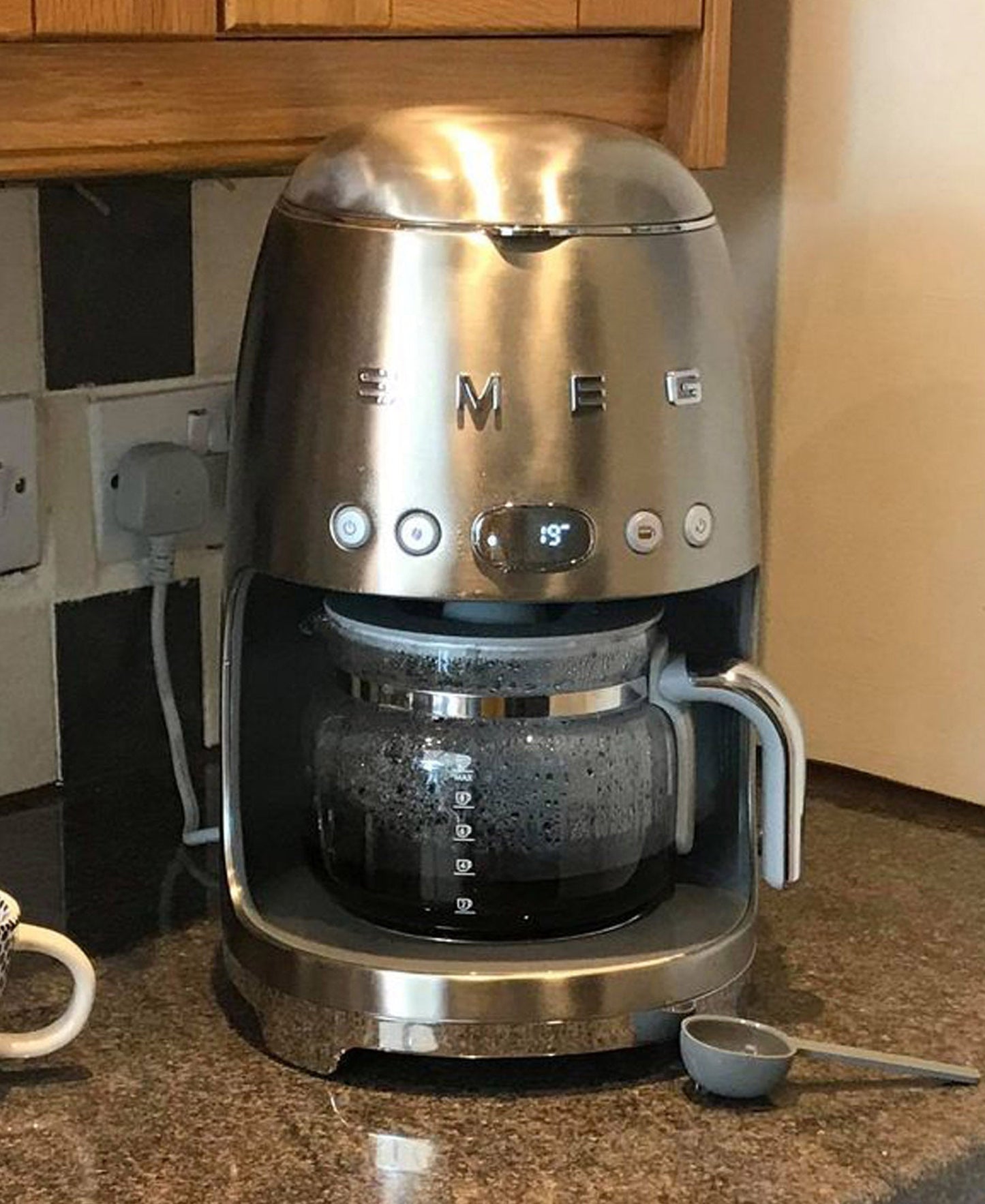 Smeg Drip Coffee Machine - Silver