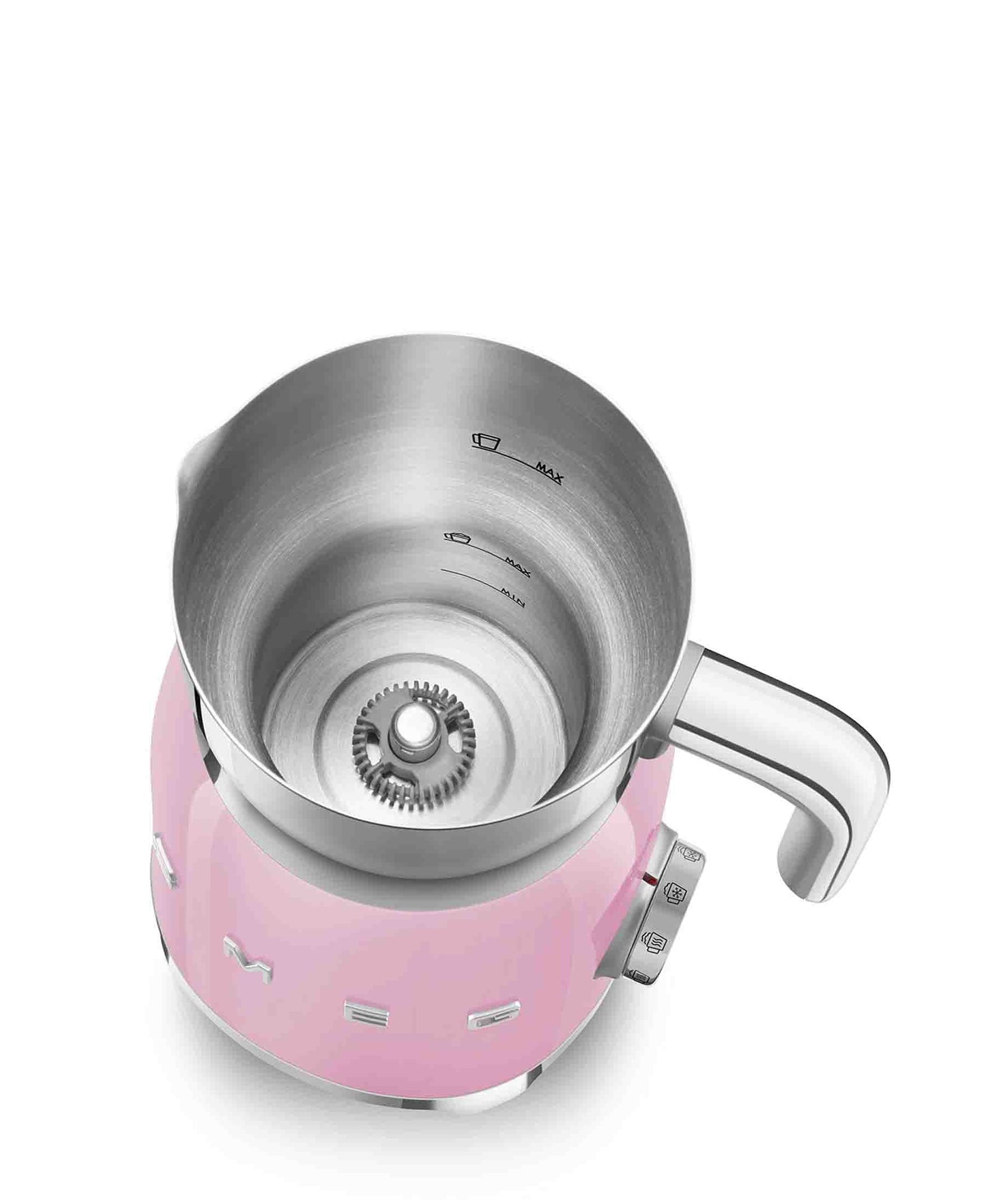 Smeg Milk Frother - Pink