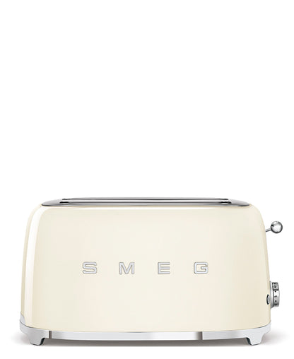 Smeg Retro Toaster 4 Slice - Cream