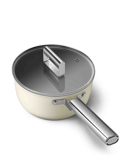 Smeg Sauce Pan 20CM - Cream