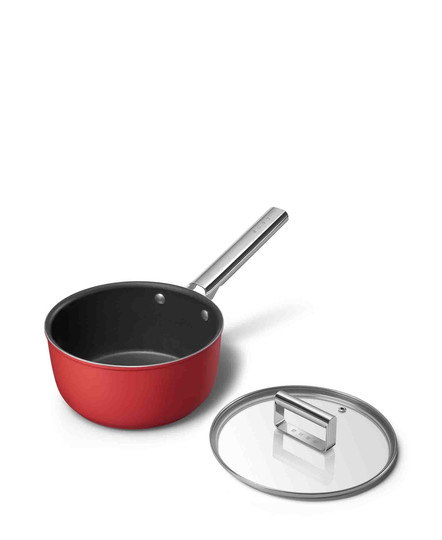 Smeg Sauce Pan 20CM - Red