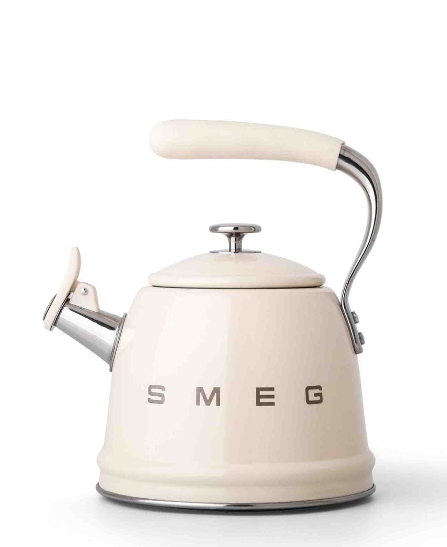 Smeg Whistling Stovetop Kettle - Cream